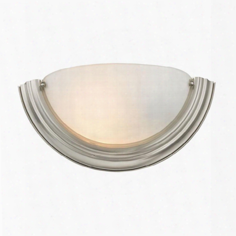 5151ws/20 1 Light Wall Sconce In Brushed