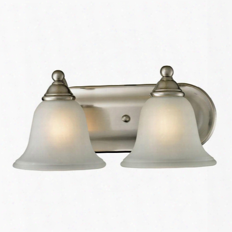 5502bb/20 Shelburne 2 Light Bathbar In Brushed