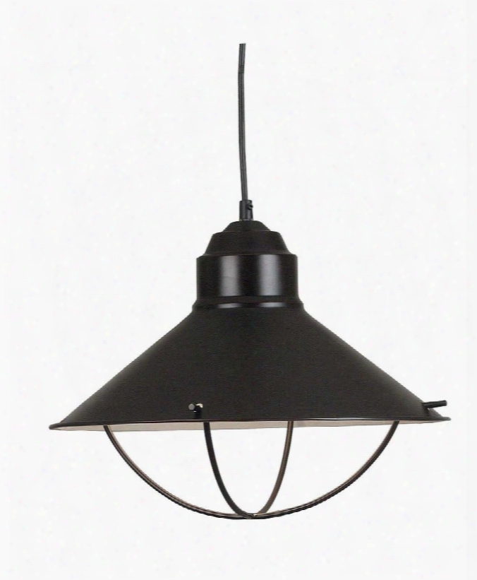 66349orb Harbour 1 Light Pendant In Oil Rubbed Bronze