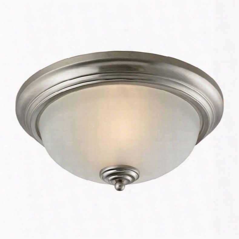 7003fm/20 Huntington 3 Light Ceiling Lamp In Brushed