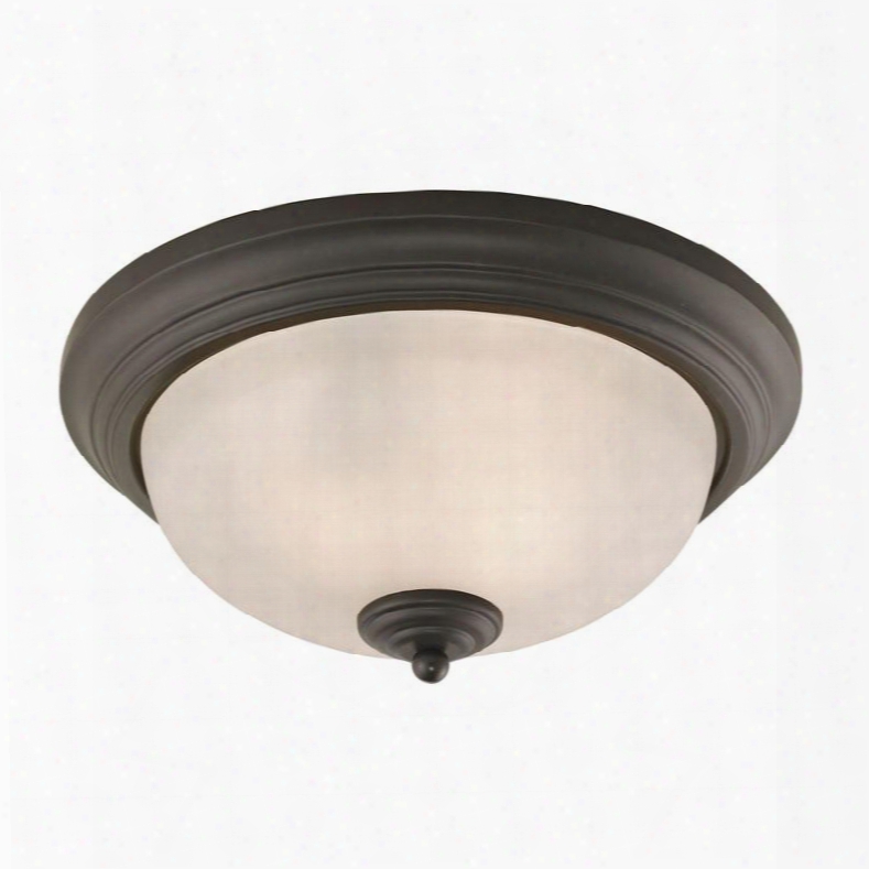 7053fm/10 Huntington 3 Light Ceiling Lamp In Oil Rubbed