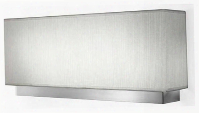 A-2810l Brushed Nickel / White Shade Led (miris)