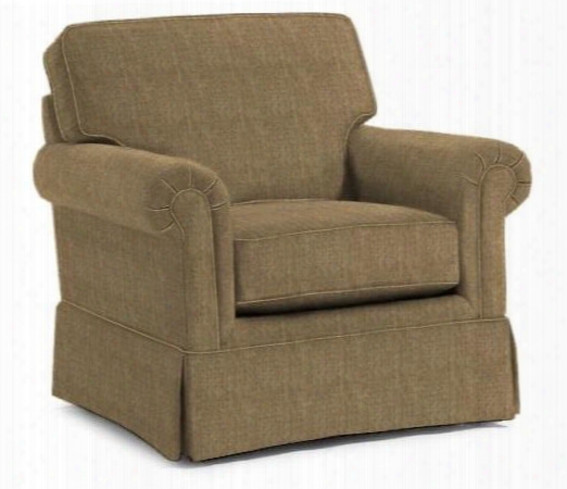 Audrey 3762-0/8595-83 38" Wide Chair With Rolled Armss Skirt Bottom And Duracoil Seat Cushion In 8595-83