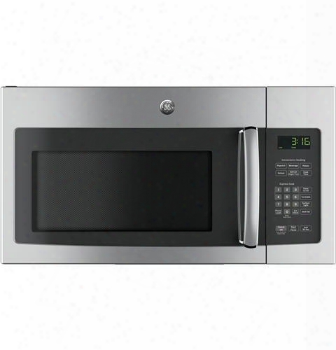 Jnm3163rjss 30" Over-the-range Microwave With 1.6 Cu. Ft. Capacity 2-speed 300 Cfm Vent 10 Power Levels Convenience Cooking Controls And Cooktop Lighting In