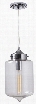 93007CH Casey 1 Light Pendant in Chrome