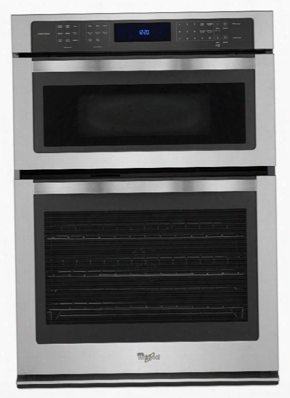 Woc97es0es 30" Combination Electric Wall Oven With True Convection Microwave 6.4 Cu. Ft. Capacity Digital Glass Touch Controls And Panoramic Halogen Lighting