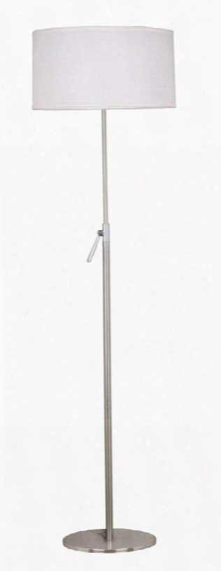 20111bs Propel Floor Lamp In Brushed Steel