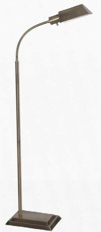 20967ab Teward Floor Lamp In Antique Brass