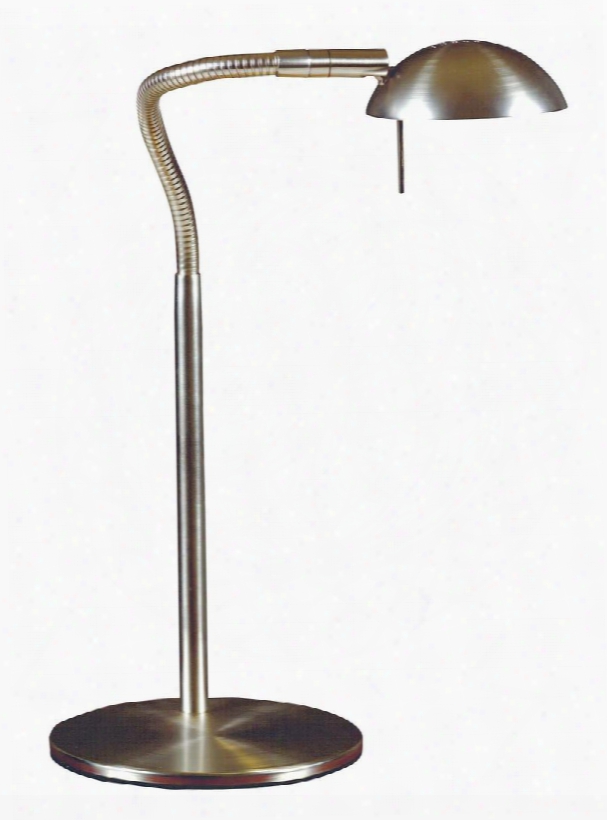 20971bs Basis Desk Lamp In Brushed Steel