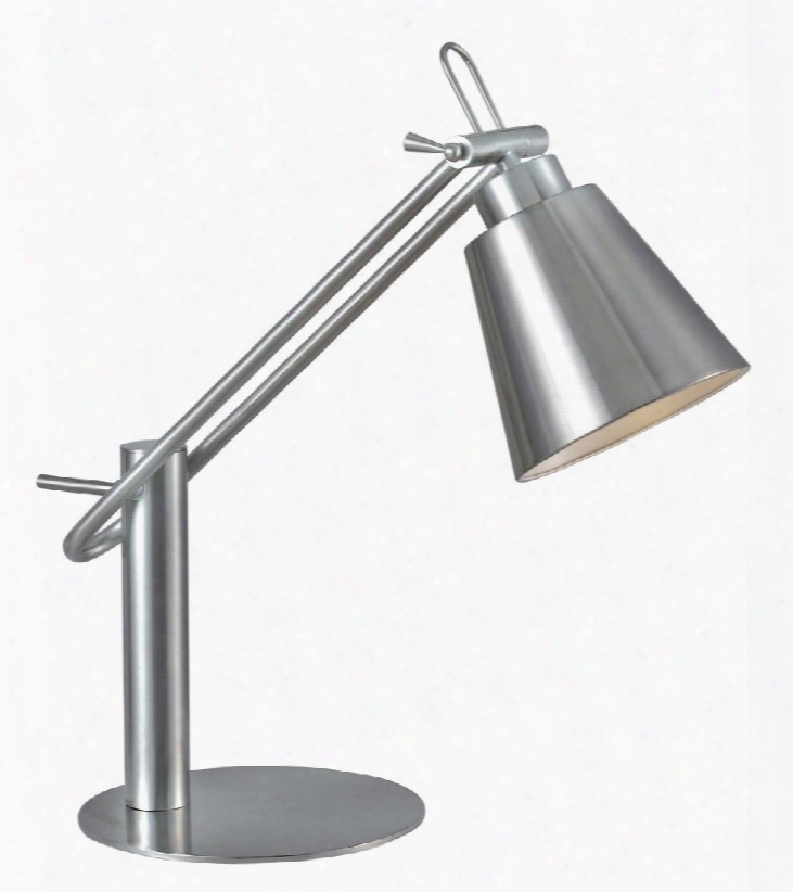 32004bs Nelson Desk Lamp In Brushed Steel