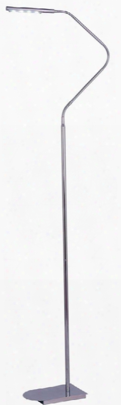 32175ch Bently Led Floor Lamp In Chrome