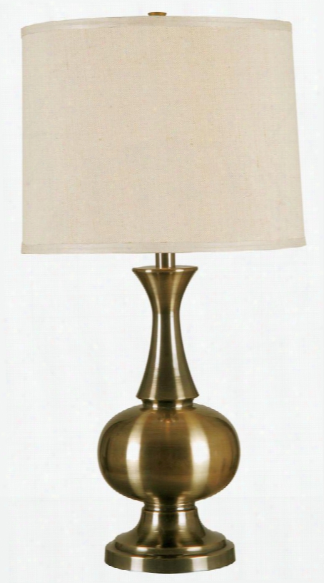 32201ab Harriet Table Lamp In Antique Brass