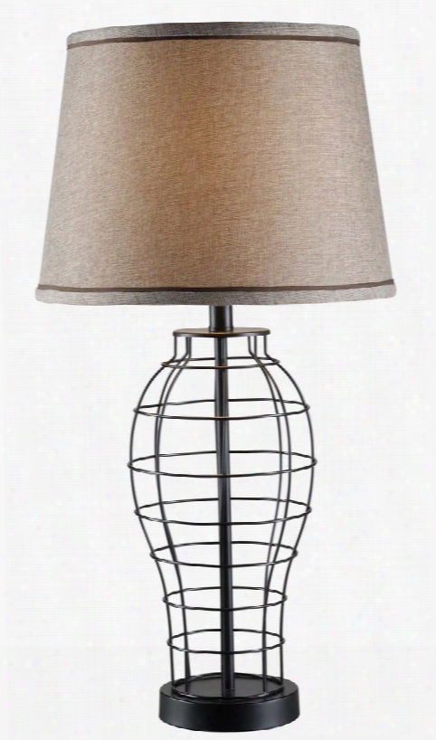 32405bl Dresser Table Lamp In Black