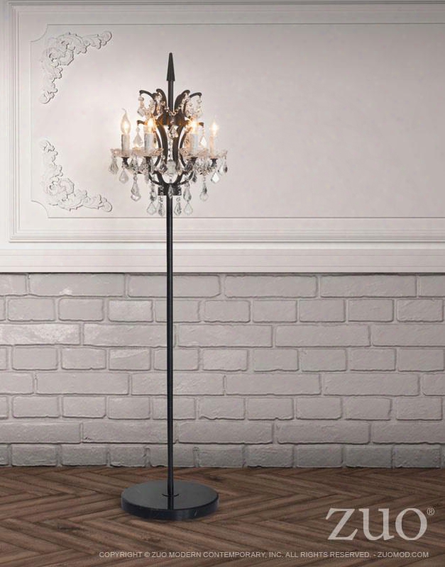 56002 Phoenix Floor Lamp Distressed