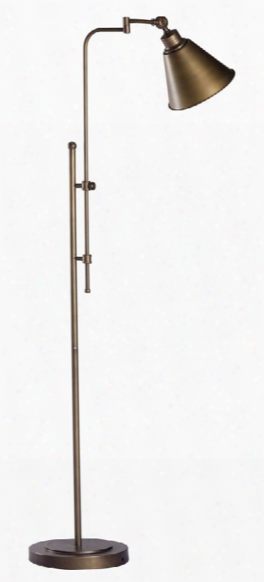 56005 Rush Floor Lamp Brushed