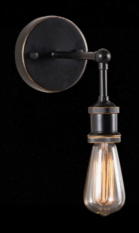 98271 12" Miserite Wall Lamp With A Sleek Fixture In