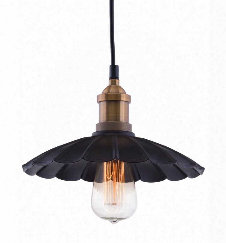 98411 Hamilton Ceiling Lamp Anitque Black &