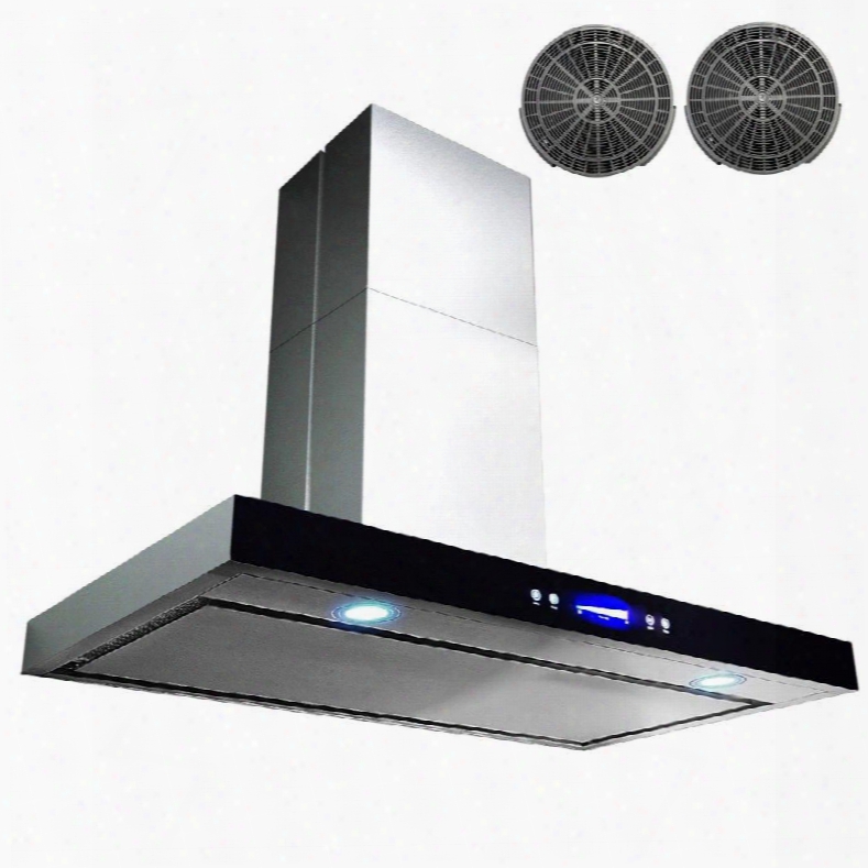 Awr27ps330 30" Wall Mount Ductless Range Hood With 760 Cfm Motor 3 Speed Fan Levels Ulltra Quiet Operation Touch Control Panel Led Lighting Black Base And