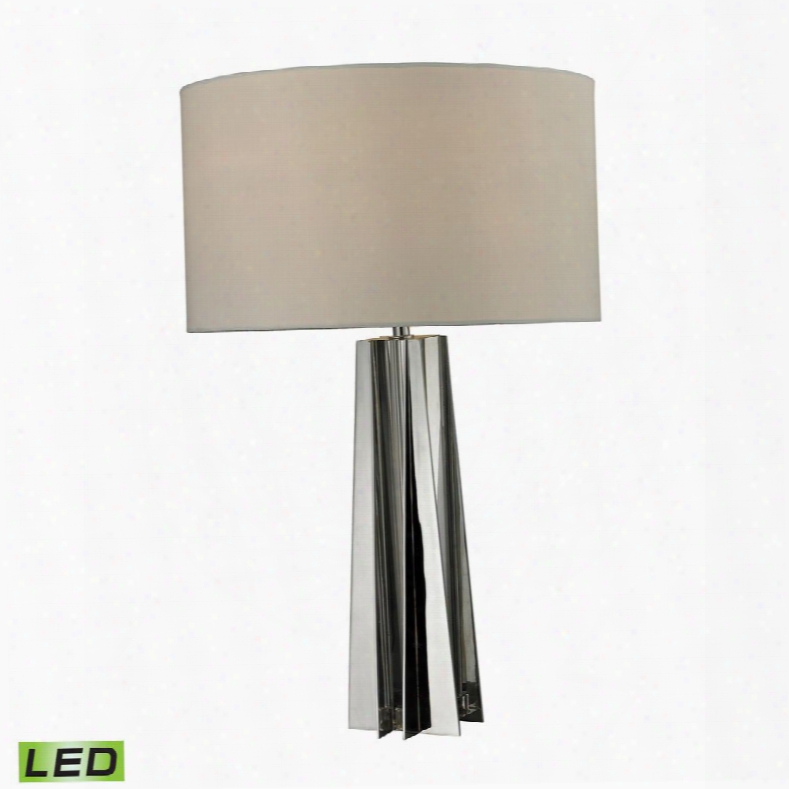 D2421-led Ranick Clear Crystal Led Table Lamp In