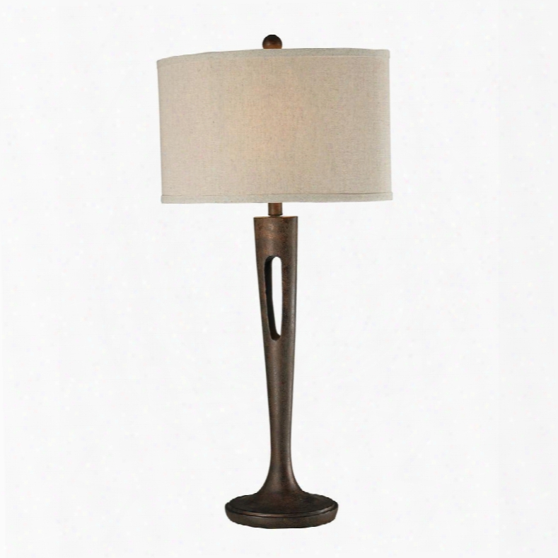 D2426 Martcliff Table Lamp In Burnished