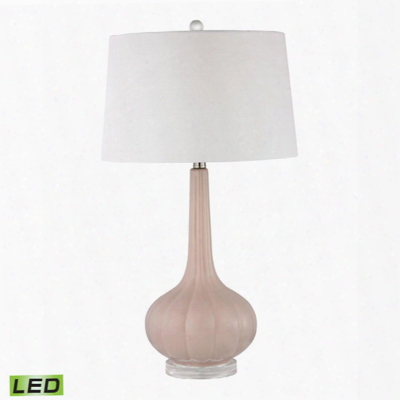 D2459-led Abbey Lane Ceramic Led Table Lamp In Pastel