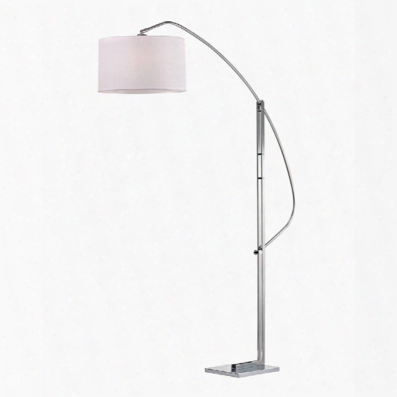 D2471 Assissi Adjustable Floor Lamp In Polished
