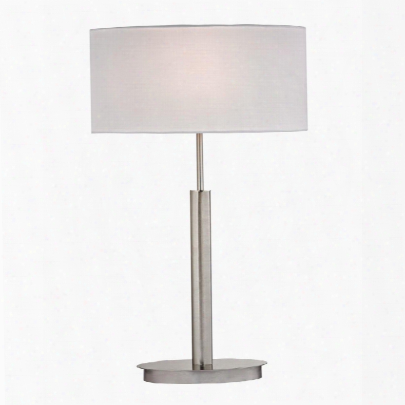 D2549 Port Elizabeth Table Lamp In Satin