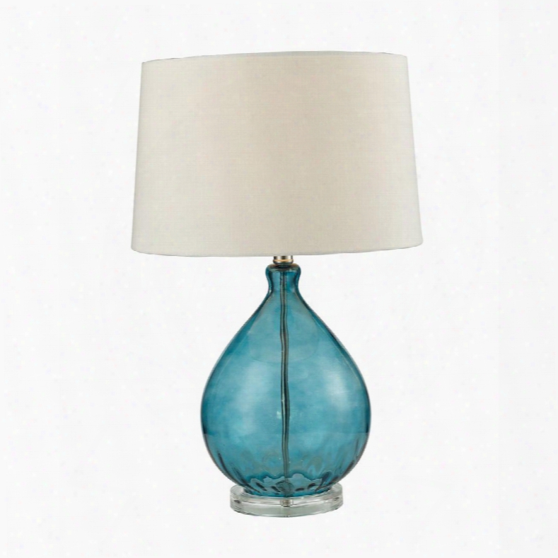 D2692 Wayfarer Glass Table Lamp In