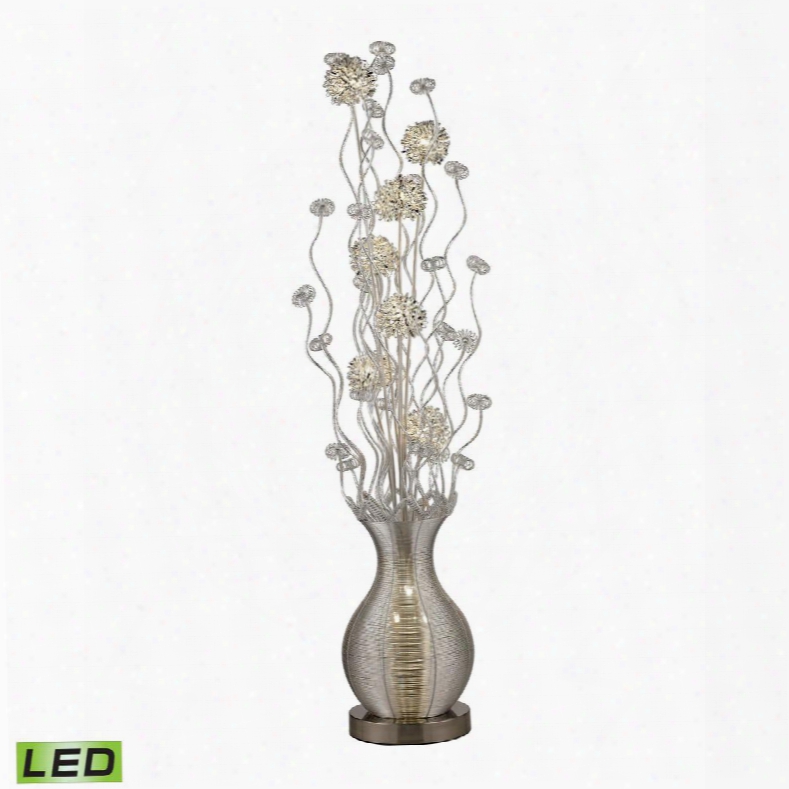 D2716 Uniontown Contemporary Floral Display Floor Lamp In