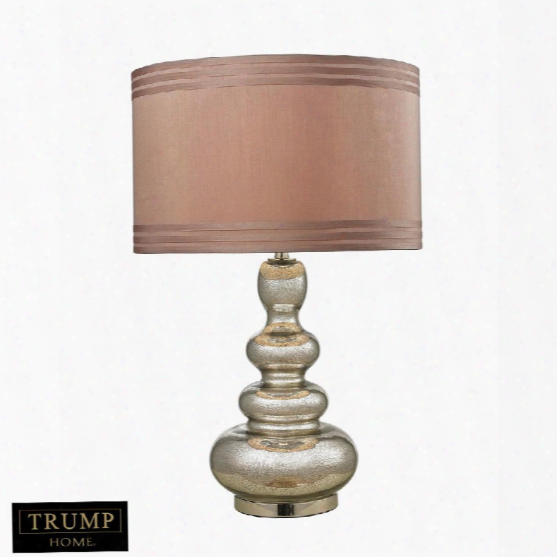 D2725 Trump Home Glass Gourd Table Lamp In Antique