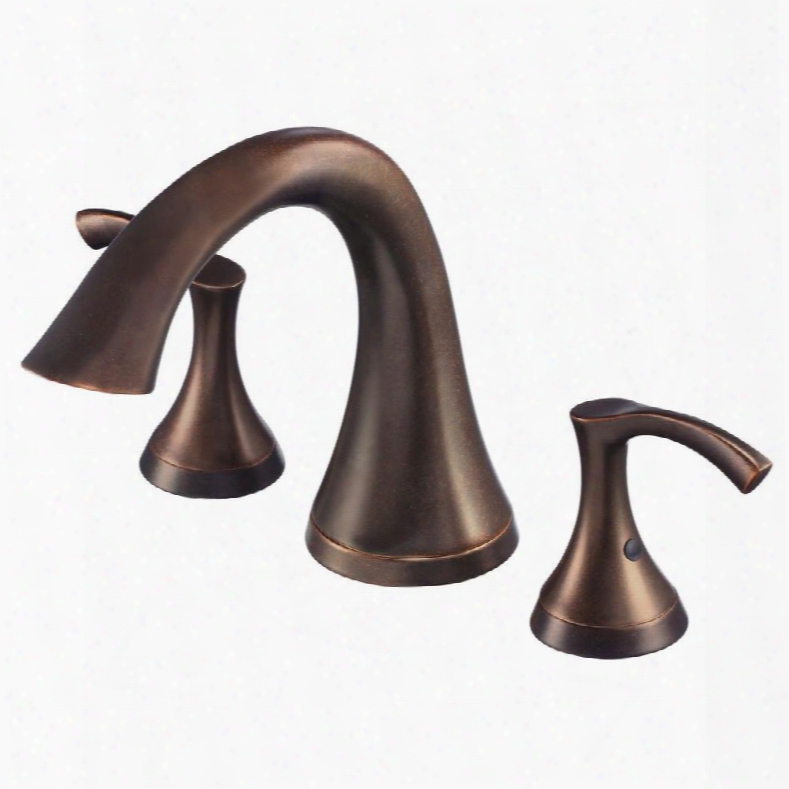 D300922brt Antioch  Roman Tub Faucet In Tumbled Bronze Trim Only (valve Not