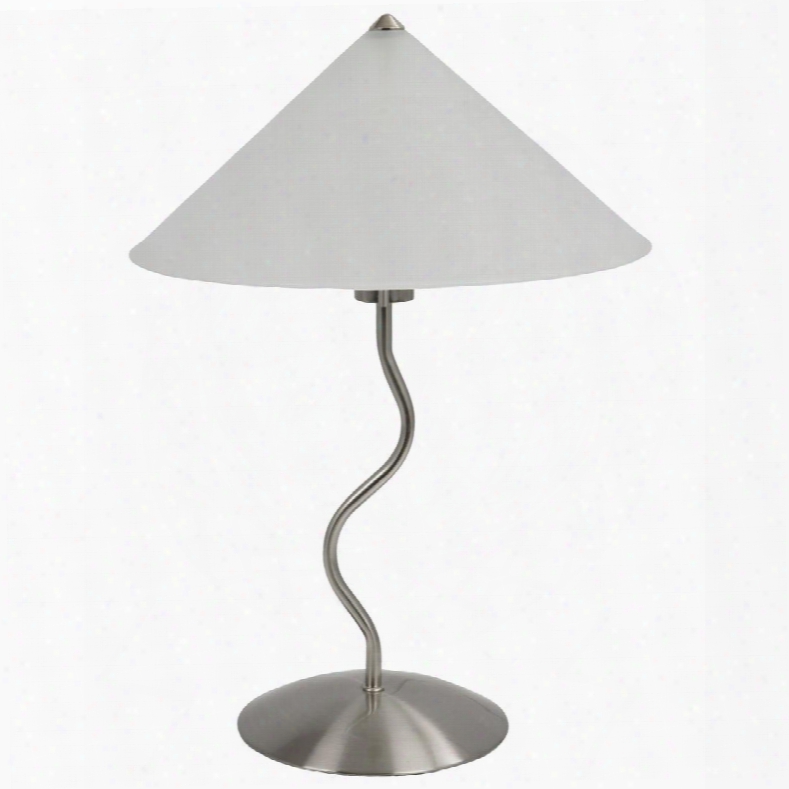 Doe Li Lamp Doe Li Contemporary Desk Lamp In Brushed Satin