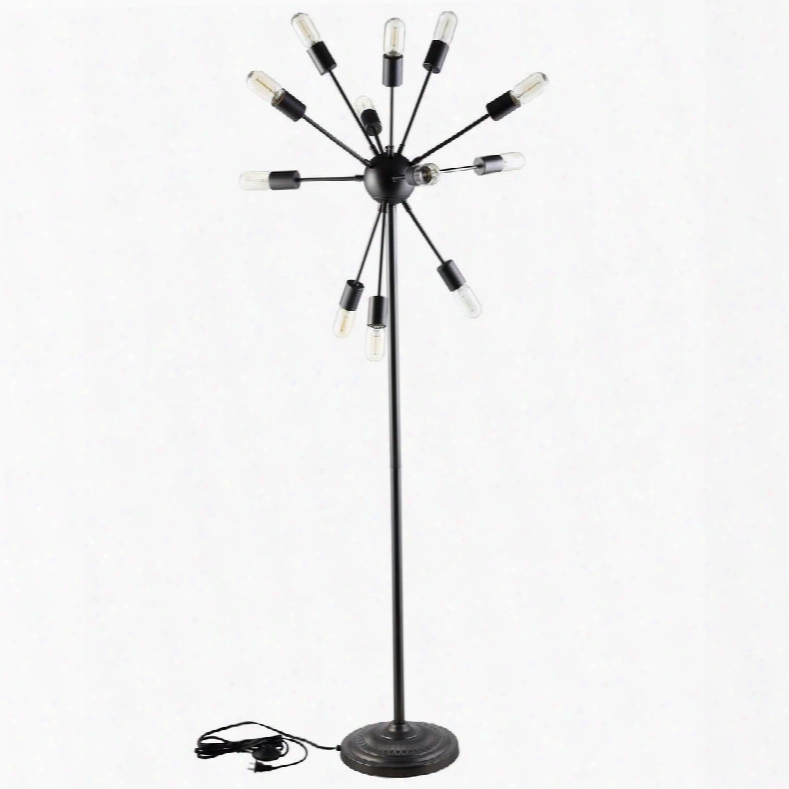 Eei-1563 Spectrum Floor Lamp In Black