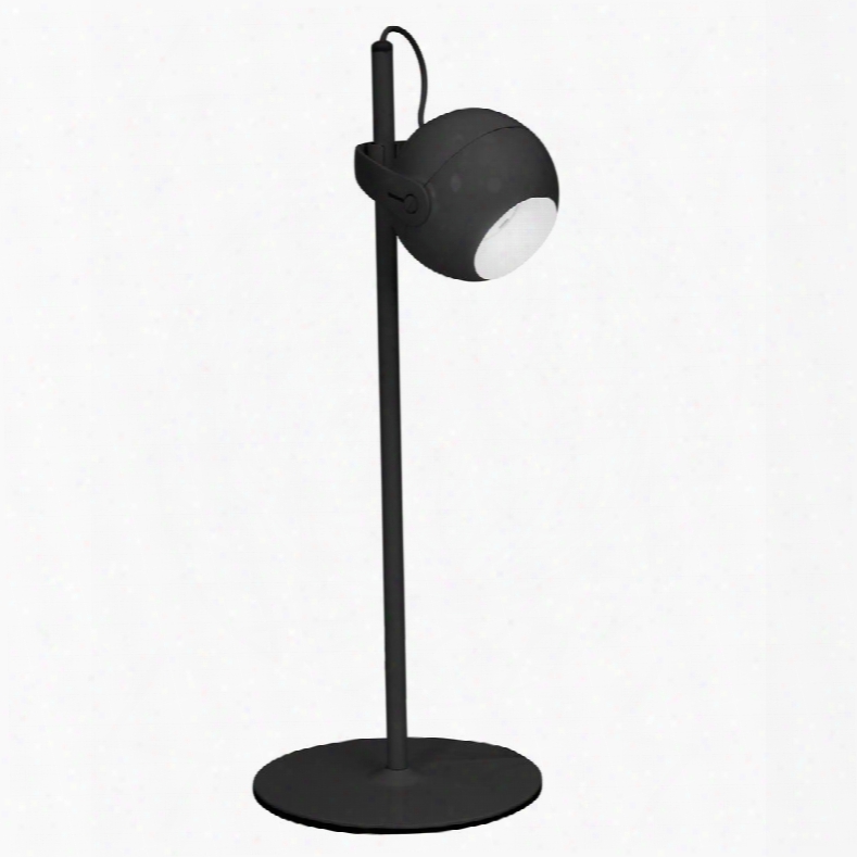 Ls-led-focus Bk Focus Table Lamp In