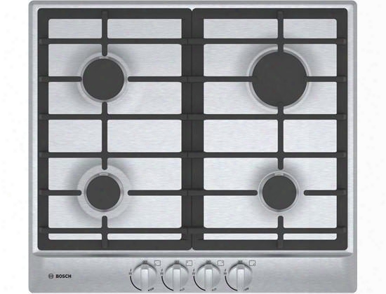 Ngm5455uc 24" 500 Series Gas Cooktop With 4 Sealed Burners Centralized Push-to-turn Knobs Automatic Electronic Re-ignition And Low-profile Design In