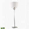 D2553-LED Edenbridge Antique Mercury Glass LED Floor Lamp with LED