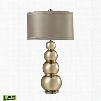 D2569-LED Stacked Gourd LED Table Lamp in Gold