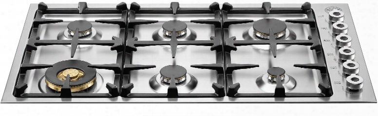 Professional Series Qb36600xlp 36" Wide 6 Sealed Burner Liquid Propane Cooktop Electronic Ignition Csa Certification Continuous Grates Low Edge Cooitop