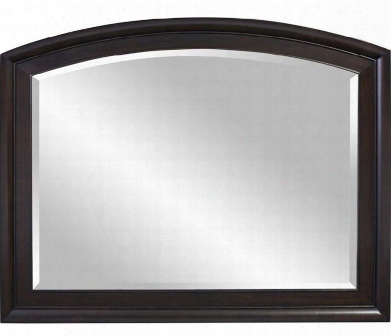 Vibe 4257-236 50" Wide Dresser Mirror With Beveled Edge  Mirror Supports Included And Arched Top In