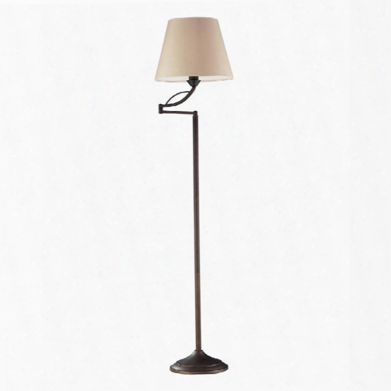 17027/1 Elysburg 1 Light Floor Lamp In Aged