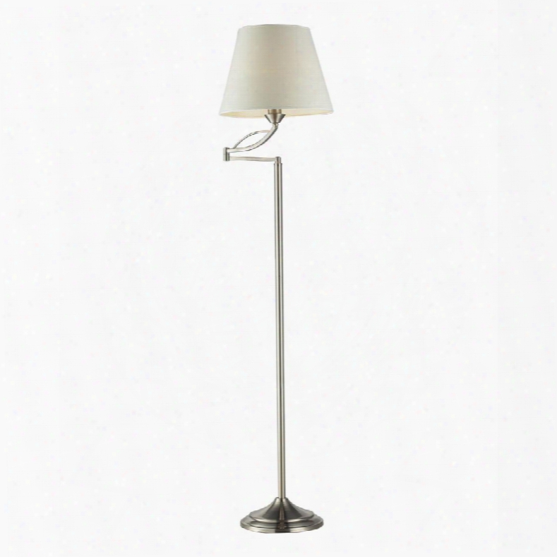 17047/1 Elysburg 1 Light Floor Lamp In Satin
