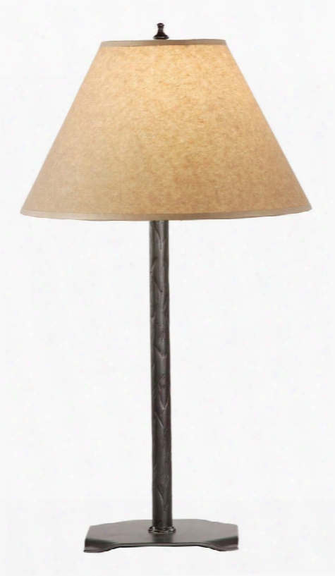 901-626 Woodland Stick Table Lamp (parchment