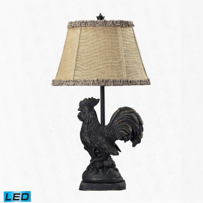 93-91391-led Braysford Rooster Led Table Lamp In