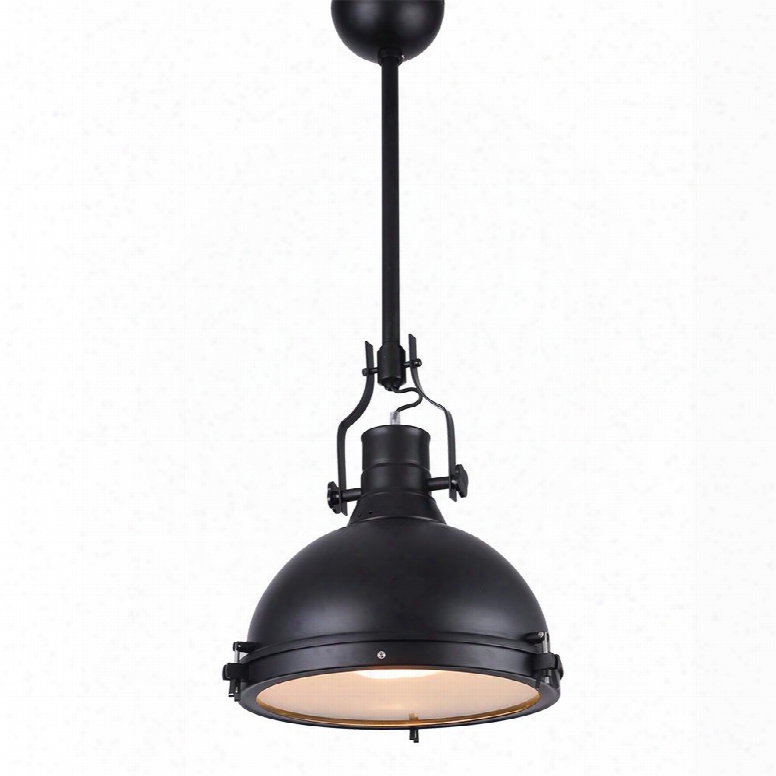 B-km031p-1a-bl Essex 1 Light 16 Pendant In