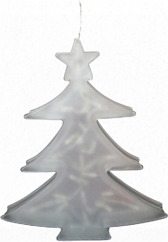 Cgw136gn 19" Christmas Tree Indoor Hanging Decor W/ 20 Led