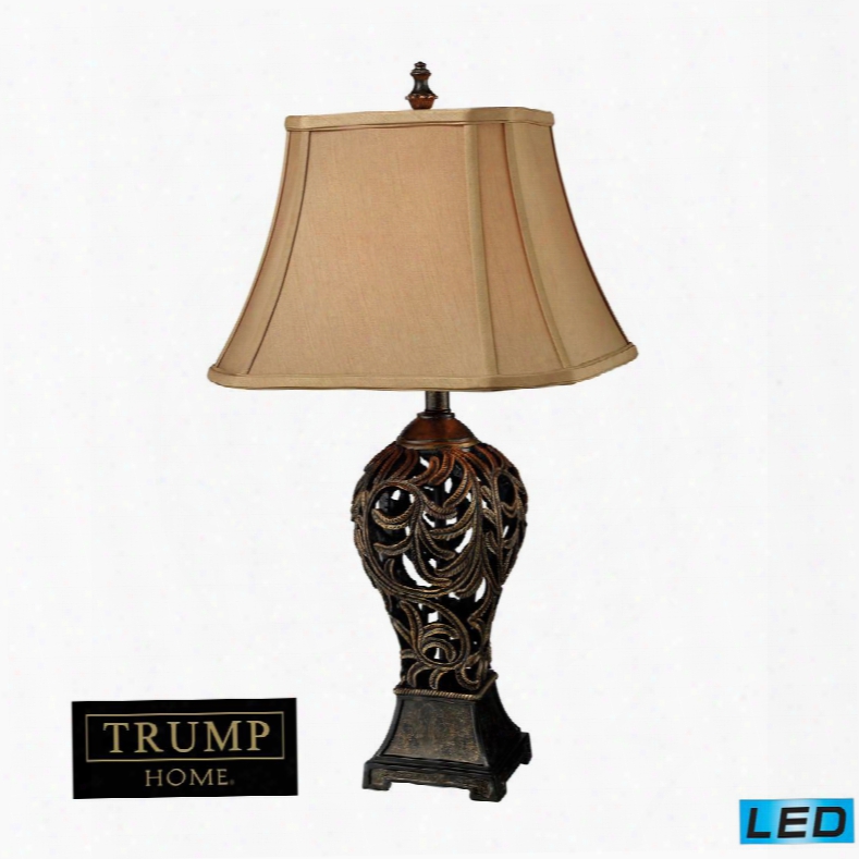 D1757-led Trump Home Allegra Led Table Lamp In