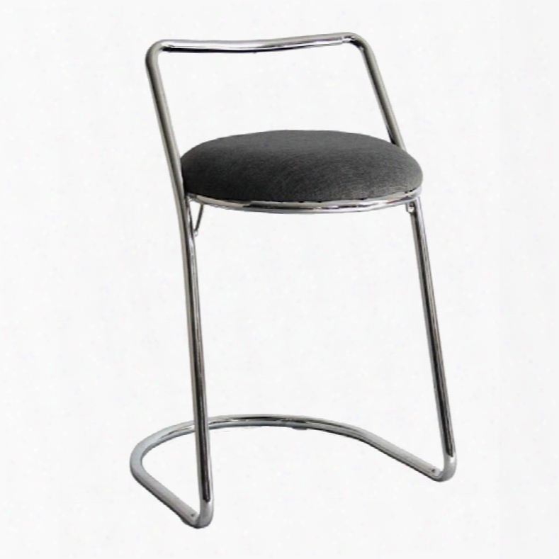 Fmi10168-gray Sled Bar Stool