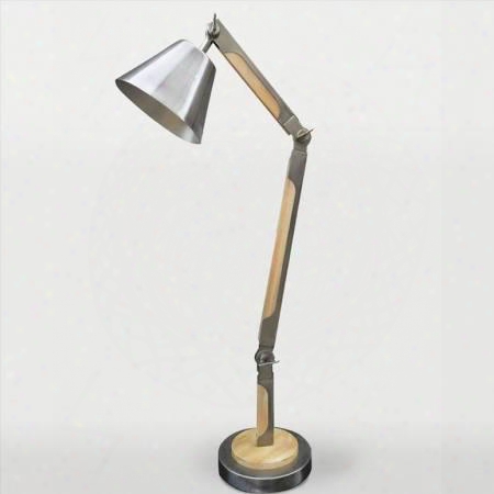 Lpt466 Asgard Desk Lamp Table Lamp In Antique Silver Plated &