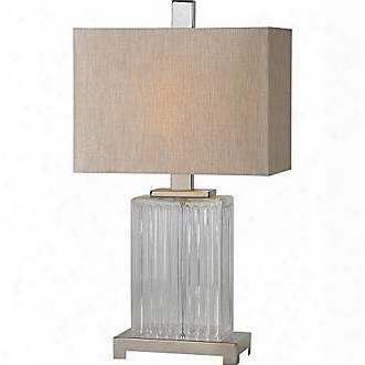 Lpt474 Gabriella Lamp Table Lamp In Satin