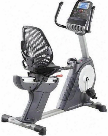 Pfex13813 4.0 Rt Ifit Enabled Recumbent Bike With 30 Workout Apps 20 Resistance Levels Ipod Music Port Coolaire Workout Fan And Grip Pulse Ekg Heart Rate